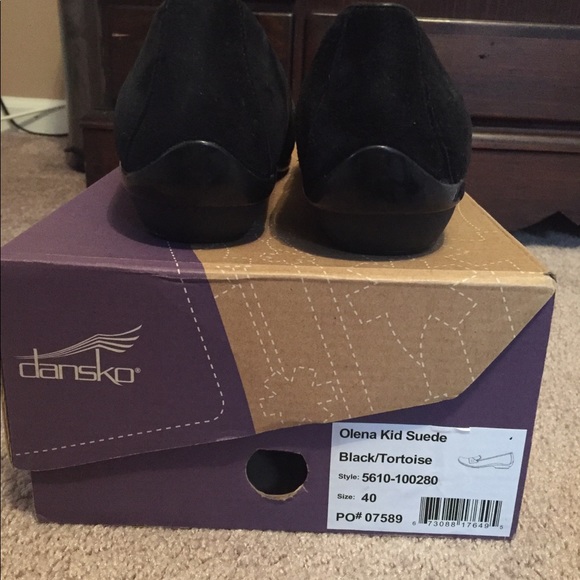 Dansko Black/Tortoise Loafers - Picture 5 of 6